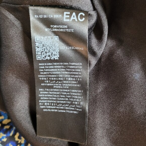 Guess by Marciano Aurora printed long sleeve dress - xs - Picture 7 of 8